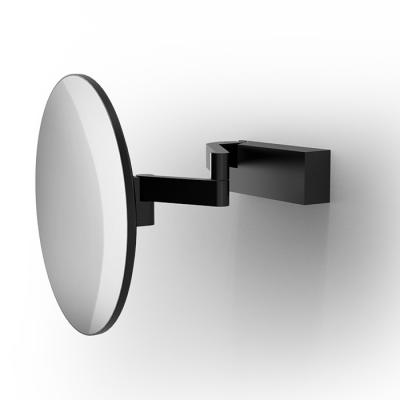 Фото Decor Walther VISION R Зеркало косметическое, настенное, 5х-кратное ув., без подсветки, цвет: черный матовый