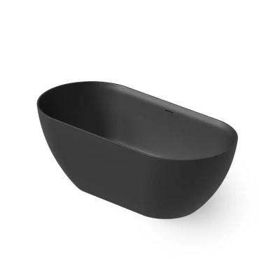 Фото DEA DESIGN Edge Ванна отдельностоящая 160x75xh56 см, материал: Solid Surface искуственный камень, цвет: Black №16