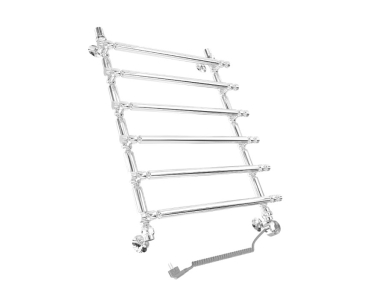 Фото Полотенцесушитель Двин Bubble 3 electro 80/50 1"-1/2" Электрический  ТЭН справа К эл, Состаренная бронза (4627170784620)
