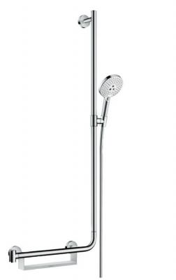 Фото Душевой набор Hansgrohe Raindance Select S 120/Unica Comfort 1.10 m R белый/хром (26326400)