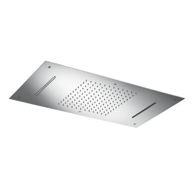 Фото Almar Душевая лейка потолочная встраив., 700х380 мм, 2 режима, цвет Mirror Stainless Steel