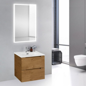Фото Комплект мебели BelBagno Etna 39 50 rovere nature (ETNA39-500/390-2C-SO-RN-P+BB500/390ETL+SPC-GRT-500-800-LED-TCH)
