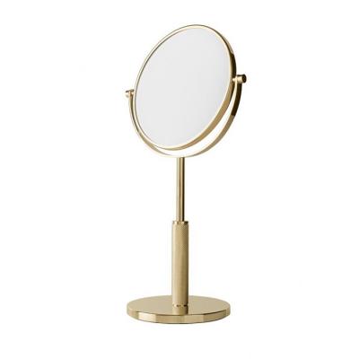 Фото Oasis Defile Зеркало косметическое 22х15х43см., настольное, увеличительное, цвет: золото