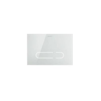 Фото Duravit DuraSystem A2 Клавиша смыва стекло, сенсорная с ИК-датчик, цвет: белый