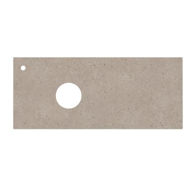 Фото Kerama Marazzi MA.1.1.SG540620R\120 Спец. изделие дек. для накладных раковин Magica/Маджика Риккарди 120 см, бежевый матовый
