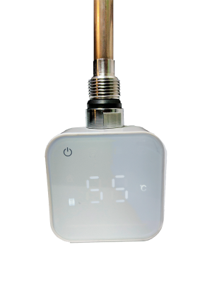 Фото Электрический ТЭН LUX-04М-300 с дисплеем и таймером (сенсор) 300W белый