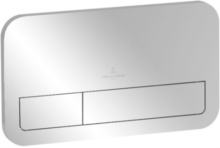 Фото Смывная клавиша Villeroy & Boch ViConnect хром глянцевый 9224 9061 (92249061)