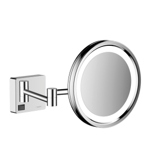Фото Косметическое зеркало Hansgrohe AddStoris 41790000 с подсветкой, хром