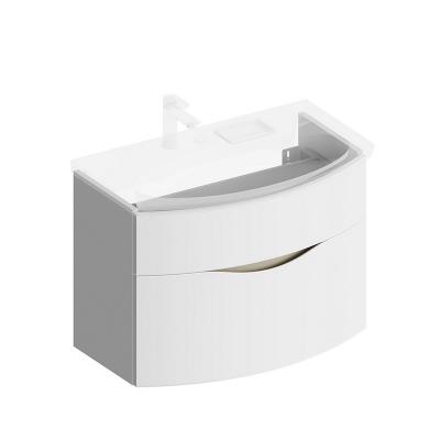Фото Kerama Marazzi RV.80\WHT.M Тумба Riva/Рива 80 см, белая матовая