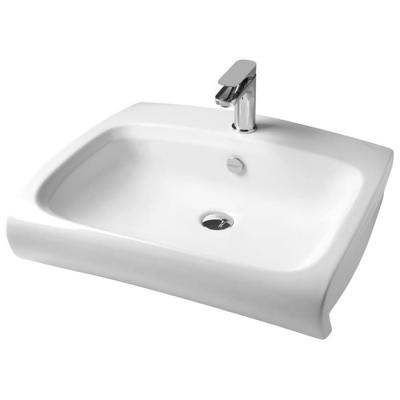 Фото Artceram/Hidra HI-LINE Раковина подвесная/накладная 60х50см, с 1 отв под смеситель, цвет белый