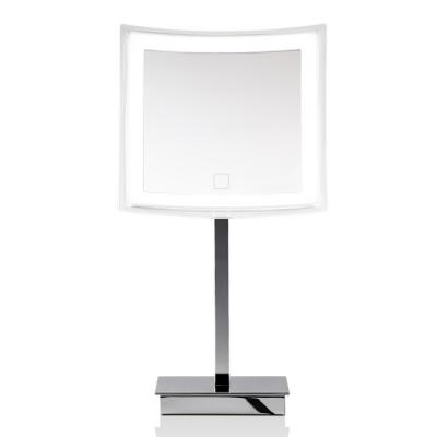 Фото Decor Walther BS 83 Touch Косметическое зеркало 23x21xh41.5см, настольное, увел. 5x, сенсорный вкл., подсветка LED, цвет: хром
