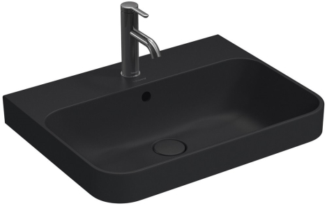Фото Раковина Duravit Happy D.2 PLUS 2360601300 60х46 см с переливом