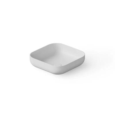 Фото DEA DESIGN Washbasins Раковина настольная 40x40xh12 см, материал: Solid Surface искуственный камень, цвет: White №18