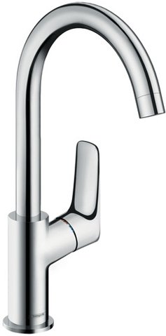 Фото 71130000 HG Logis смеситель для раковины 210 поворотный излив