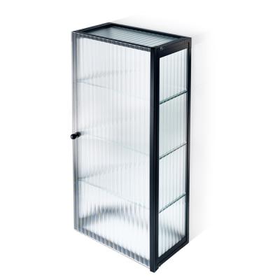 Фото Decor Walther Glas S 3 Шкафчик подвесной 35x19x40см, цвет: черный матовый