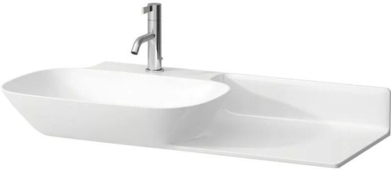 Фото Раковина Laufen Ino Saphir Keramik 90x45 8.1330.2.000.104.1 полочка справа