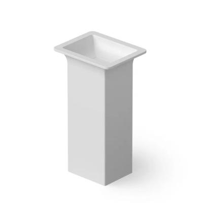 Фото Dea Design Pedestal Basin Раковина 50х40х90см., напольная, без отв., Solid Surface, цвет: White №18