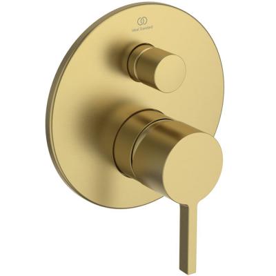 Фото Ideal Standard Joy Смеситель для ванны, встраиваемый, без комплектом EASY-BOX A1000NU, цвет: PVD Brushed Gold