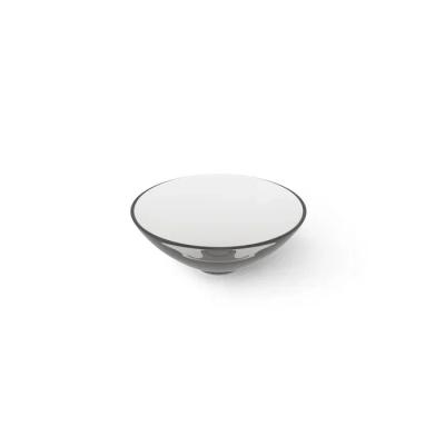 Фото DEA DESIGN Washbasins Раковина настольная 40x40xh14 см, материал: Glasstech прозрачная смола, цвет: Smoky Black R4