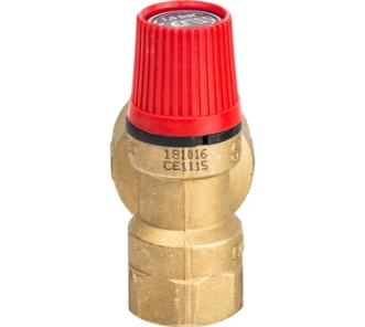 Фото Watts  SVH 15-3/4 Предохранительный клапан для систем отопления 1,5 бар (TM-10004730(02.17.215))