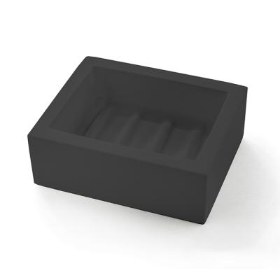 Фото 3SC Bemood Black Мыльница настольная, цвет: черный