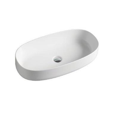 Фото ARTCERAM COGNAC Раковина настольная 68x35 см, цвет белый, Saniglaze