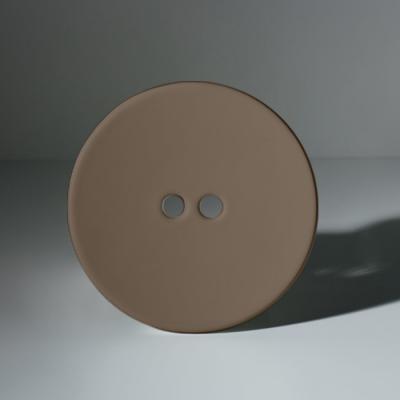 Фото Kerasan Deco Декоративная пластина для слива раковины DECO, цвет: Bruno matt