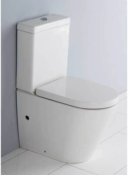 Фото Унитаз-компакт BelBagno Flay-R BB007CPR+BB006T+BB2002SC