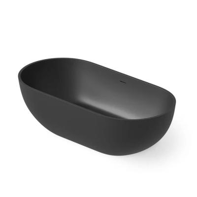 Фото DEA DESIGN Shadow Ванна отдельностоящая 178x88xh52 см, материал: Solid Surface искуственный камень, цвет: Black №16