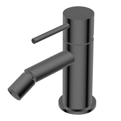 Фото Ritmonio Diametro35 S Смеситель однорычажный  для биде, цвет: Brushed Black Chrome