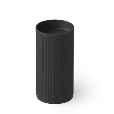 Фото Dea Design Pedestal Basin Раковина 45х45х90см., напольная, без отв., Solid Surface, цвет: Black №16