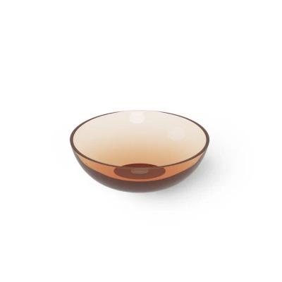 Фото DEA DESIGN Washbasins Раковина настольная 50x50xh16 см, материал: Glasstech прозрачная смола, цвет: Sunset R1