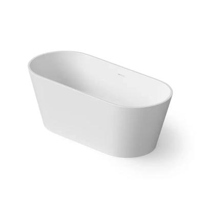 Фото DEA DESIGN Shadow Ванна отдельностоящая 160x70xh58 см, материал: Solid Surface искуственный камень, цвет: White №18