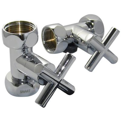 Фото ВЕНТИЛЬ ЗАПОРНЫЙ ПРЯМОЙ КРЕСТ  3/4" x 1"  г/г  SMT8730SCH0510/2