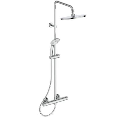 Фото Ideal Standard Ceratherm T25 Душевая система с термостатом и ручным душем, корпус Coolbody, руч. душ: 3 режима, верх. душ: 200 мм, цвет: хром