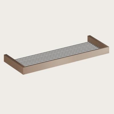 Фото Полочка для душевых полотенец, Gessi, Rettangolo, цвет-Copper Brushed PVD (старый арт. 20950/708)