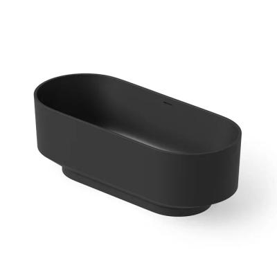 Фото DEA DESIGN Shadow Ванна отдельностоящая 170x72xh56 см, материал: Solid Surface искуственный камень, цвет: Black №16
