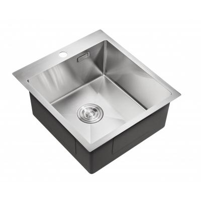Фото Мойка для кухни MILACIO Denia  46 Steel (MC.77470) сталь нержавеющая