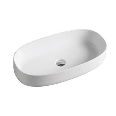 Фото ARTCERAM COGNAC Раковина настольная 68x35 см, цвет матовый белый, Saniglaze