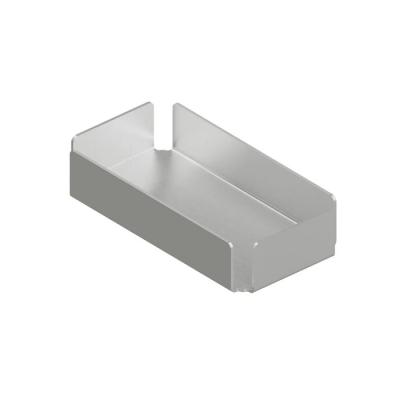 Фото QuadroDesign Поднос 25.3х12.8х5.3см., подвесной, цвет: Brushed Stainless Steel