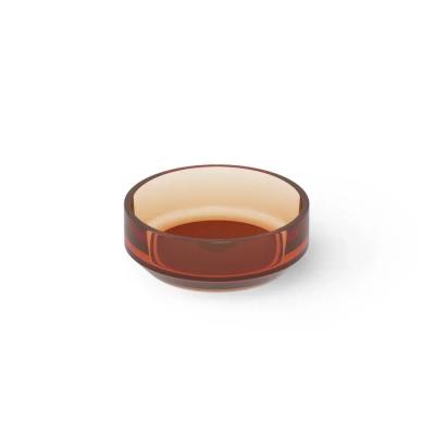 Фото DEA DESIGN Washbasins Раковина настольная 43x43xh15 см, материал: Glasstech прозрачная смола, цвет: Sunset R1