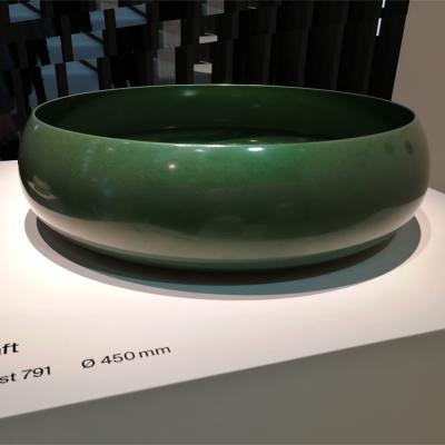 Фото BETTECraft Раковина-чаша на столешницу круглая , 45х45х12 cм, без отв. под смеситель и перелива, цвет forest