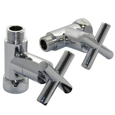 Фото ВЕНТИЛЬ ЗАПОРНЫЙ ПРЯМОЙ КРЕСТ  1" x 1/2"  г/ш  SMT8731SCH0410/2