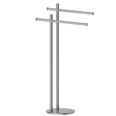 Фото Newform Accessori tondi Полотенцедержатель напольный, цвет: PVD brushed gun metal
