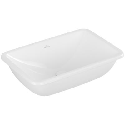 Фото Villeroy&Boch&Friends Раковина встр. под столешницу 540*340*190, с переливом, цвет альпийский белый