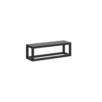 Фото Kerama Marazzi PL.N.sh.35\BLK Полка Plaza Next/Плаза Некст подвесная 35, черная матовая