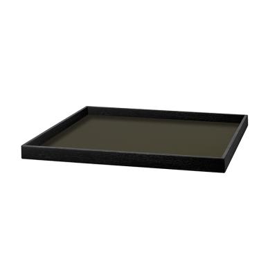 Фото ADJ Поднос Mondo, 35x35xH3 см., цвет: оливковый/горчичный