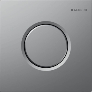 Фото Пневматическая система управления для писсуара GEBERIT Sigma 01 116.011.46.5 хром матовый