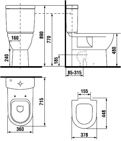 Фото Унитаз-компакт Jika Mio 2471.6.000.000.1+2771.3.000.242.1+9271.1.300.000.1