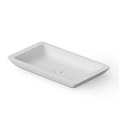 Фото DEA DESIGN Washbasins Раковина настольная 80x45xh10,5 см, материал: Solid Surface искуственный камень, цвет: White №18